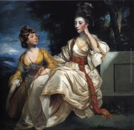 La signora Thrale e sua Figlia Hester (Queeney)