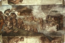 Volta della Cappella Sistina: The Flood