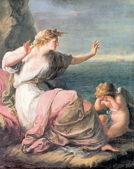 Arianna ha lasciato sull'isola di Naxos