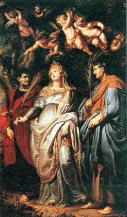 Santa Domitilla con S. Nereo e Achilleo St.