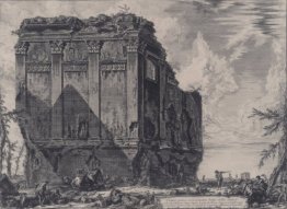 Il cosiddetto Tempio di Salus, sulla strada per Albano