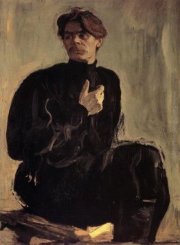 Ritratto dello scrittore Maxim Gorky