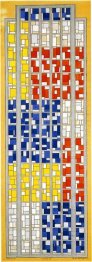 Design per Stained Glass Composizione XIII