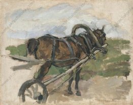 Il cavallo a stretto contatto. Schizzo per la pittura 'Il ritorn