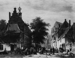 Il Municipio e del Mercato a Naarden