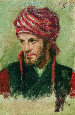 Ritratto di un giovane uomo in un turbante