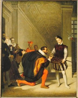 Don Pedro di Toledo Kissing Spada di Enrico IV