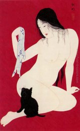 Donna e gattino
