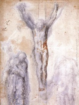 Studio di "Cristo in croce tra la Vergine e San Giovanni Evangel