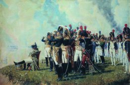 Napoleone nei pressi di Borodino