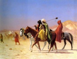 Gli arabi Attraversando il deserto