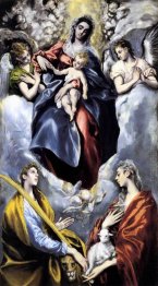 La Vergine e il Bambino con San Martina e Sant'Agnese
