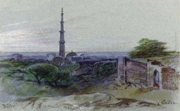 Una vista del Qutb Minar, Delhi