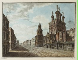 7 Novembre 1824 nella piazza di fronte al Teatro Bolshoi