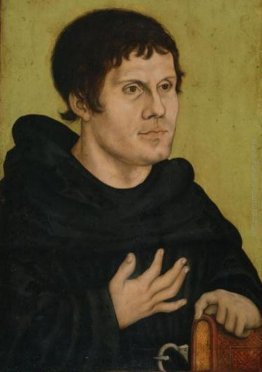 Ritratto di Martin Lutero come un monaco agostiniano