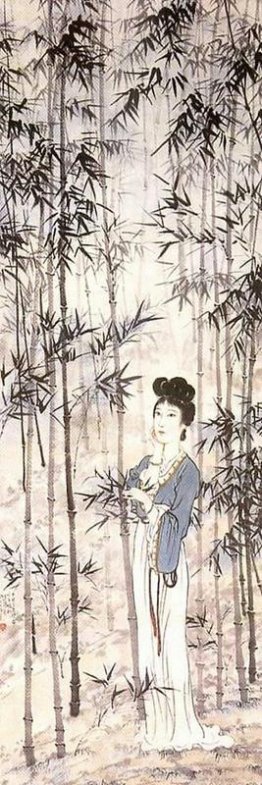 A Lady Tra il bambù