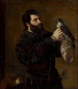 Giorgio Cornaro con un Falcon