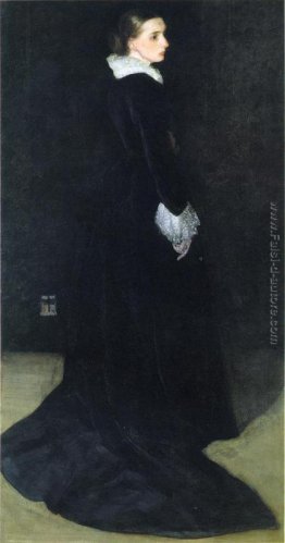 Sistemazione in Black, n ° 2 Ritratto della signora Louis Huth