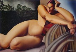 Nudo su una terrazza