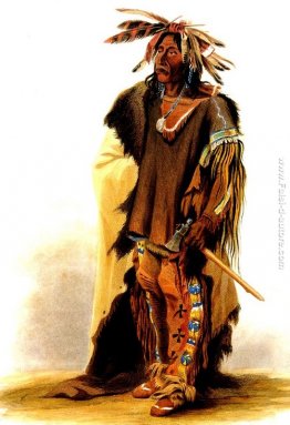 Wahk-ta-Ge-Li, un guerriero Sioux