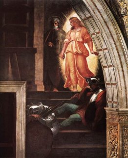 San Pietro fugge con l'Angelo, da 'La liberazione di San Pietro'