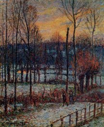 L'effetto di Neve, Tramonto, Eragny