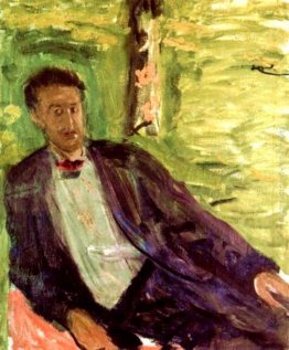 Ritratto di gentiluomo (sfondo verde)