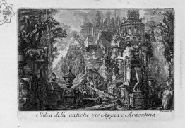 Idea dell'antica via Appia e Ardeatina