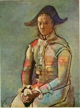 Arlecchino seduto (Jacinto Salvado)