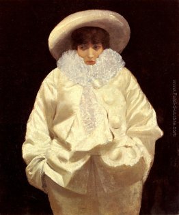 Sarah Bernhardt come Pierrot