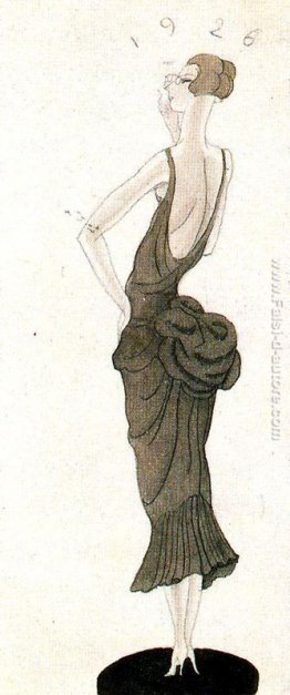 Disegno per rivista di moda 'Elegance' Disegno per rivista di moda 'Elegance'