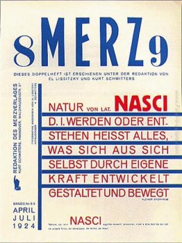 Merz 'Magazine layout Merz 'Magazine layout