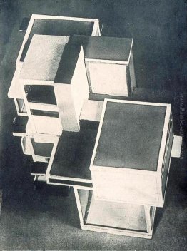 Modello della casa d'artista Modello della casa d'artista