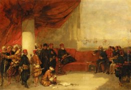 Intervista con il viceré d'Egitto nel suo palazzo di Alessandria Intervista con il viceré d'Egitto nel suo palazzo di Alessandria