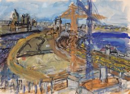 Vista sulla città di scavo Oosterdok, Amsterdam Vista sulla città di scavo Oosterdok, Amsterdam