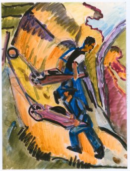 Uomini con Carriole Uomini con Carriole