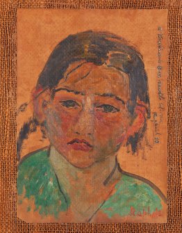 Fanciulla con la bocca rossa Fanciulla con la bocca rossa