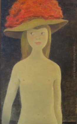 Giovane donna con cappello Giovane donna con cappello