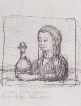 Ritratto di una donna con brocca Ritratto di una donna con brocca