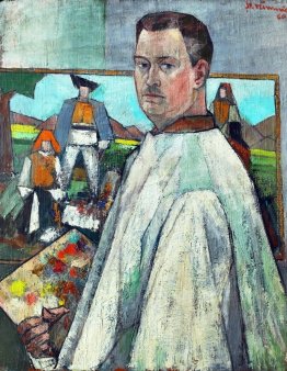 Nel davanti al cavalletto (Autoritratto) Nel davanti al cavalletto (Autoritratto)