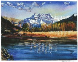 Piccolo fiume chiamato Eau froide-visto a Villeneuve, con la cat Piccolo fiume chiamato Eau froide-visto a Villeneuve, con la cat