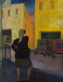 DONNA attraversano la strada DONNA attraversano la strada