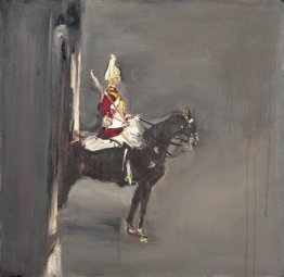 Una guardia a cavallo a Londra Una guardia a cavallo a Londra