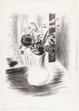 Margherite in una brocca bianca Margherite in una brocca bianca