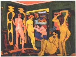 Balneazione donne in una stanza Balneazione donne in una stanza