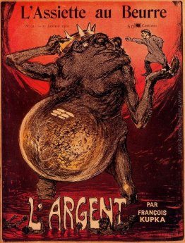 Copertina del problema 'L'Argent', da 'L'Assiette au Beurre' Copertina del problema 'L'Argent', da 'L'Assiette au Beurre'