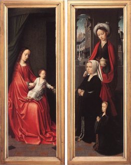 Trittico di Jan des Trompes (posteriore delle ali) Trittico di Jan des Trompes (posteriore delle ali)
