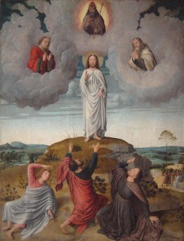 La Trasfigurazione di Cristo (pannello centrale) La Trasfigurazione di Cristo (pannello centrale)