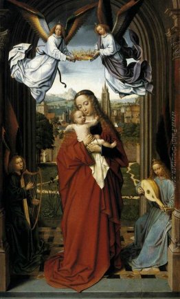 Madonna col Bambino e quattro angeli Madonna col Bambino e quattro angeli