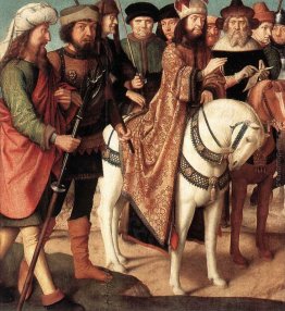 Soldati romani e giudici ebrei (sinistra dal Trittico della Croc Soldati romani e giudici ebrei (sinistra dal Trittico della Croc